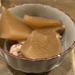 鳥しん - 鶏肉と大根煮