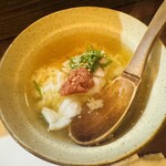 和彩むねや - ヒラメの出汁茶漬け