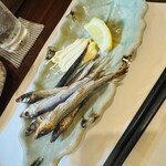 和彩むねや - 他のお客さんのお土産で頂いたうるめイワシ