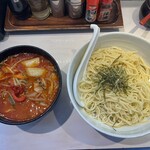 だいはち - 辛味噌つけ麺　薬膳トッピング