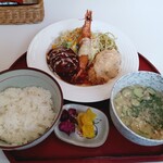 赤ずきん - 【 赤ずきんスペシャル（ ライス付き ）】＋【 冷汁セット 】　１５４０円　＋　５５０円