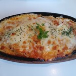 赤ずきん - 【 熱々パスタグラタン・カニクリーム 】サラダ付き　　１３２０円