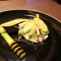 JAM17 DINING - 真鯛のカルパッチョ　旬野菜のコンポジション