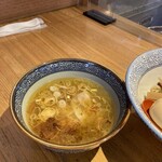 支那そば なかじま - つけ汁　シオ