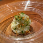 ひまわり食堂 - 白海老の冷製氷見うどん