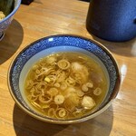 支那そば なかじま - つけ汁　醤油