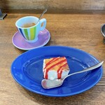 トラットリア ダ ゴイーノ - エスプレッソと焼きパンナコッタ