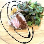 イタリア料理 住田 - メイン　鈴鹿幻泉山﨑ポークのロースト