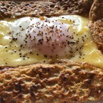 蕎麦貴石 - ハムタマゴチーズガレット