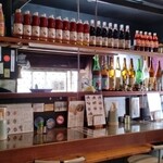 堀内チキンライス - 店内　カウンター席