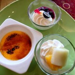 シェラトングランデ・トーキョーベイ・ホテル - ブランマンジェ、クレマカタラナ