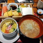 遊食豚彩 いちにいさん - 豚汁の大きさよ！