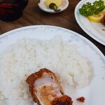 日進食堂 - ワンバンライスが似合うね～♪