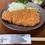 とん美 - 大ロースカツ定食