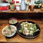 な～ちゃん - ゴーヤチャンプルー定食（大盛り）1,000円