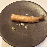 中国飯店 市ヶ谷店 - さいまき海老の湯葉包揚げ