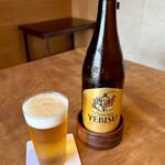 柏屋 大阪千里山 - エビスビール 980円