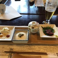 韻松亭 - 花籠本膳　一皿目