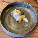 MATSU - クレームダンジュ、ヤギのヨーグルト。クセもなく美味しい。