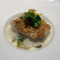 Lien - 宮崎県産天然甘鯛の鱗焼き 魚介のスープ仕立て