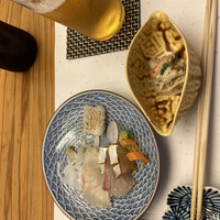 人丸花壇 鯛庵 三宮店 - 先付　造り