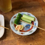 Tachi Nomi - 分享的黄瓜。谢谢您。