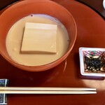 東京 芝 とうふ屋うかい - 名物豆水とうふ