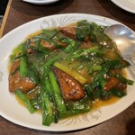 けん蔵 - ニラレバ炒め