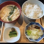 Restaurant Suju Masayuki - Rice Set