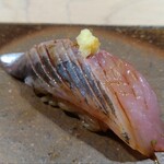 鮨 銀座 おのでら - アジ
