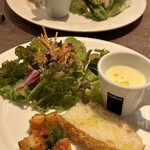 ROSE BLUE - ランチセットの前菜プレート