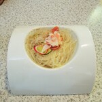 珉王 - カニ身と春雨の酢の物