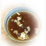 らーめん森や。 - スープ割り