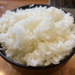 まつ屋 - ライス 中