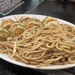 かめや - たこそば焼(小) 580円