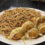 かめや - たこそば焼(大) 680円