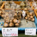 蔵王爽清市場 - 新玉ねぎを購入