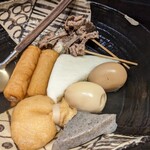 天ぷらとおでん個室居酒屋 天串 - おでん