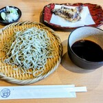 江戸そば マルノ - しゃこ天もり