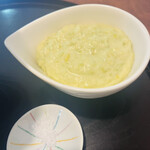 こひる庵 - 枝豆クリーム　250円で追加