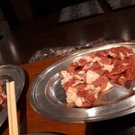 塩ホルモン 炭や - サガリは柔らかです