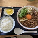 中華そば　やまきょう - 肉玉小とご飯少々
