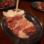 塩ホルモン 炭や - ミックスホルモン