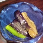 さいき - お通し3点セット② しっかり腹持ちします