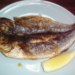 たかべの開き：脂のノリがいいのよ、これが！