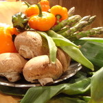 Honmamonwagyu-sakanaya-hirari - 季節の焼き野菜
