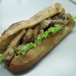 マダムルージュ - ハニーマスタードチキン　アボカドも入って　結構食べ応えあり　2014/03/19 