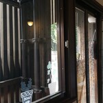 キッチン ブルー グローブ - 更に左へ