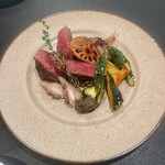 ジビエの隠家 - 鹿のロースト