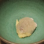 いも膳 - ヤングコーンと鱧の先付け　季節を感じる一品に心躍る〜❤